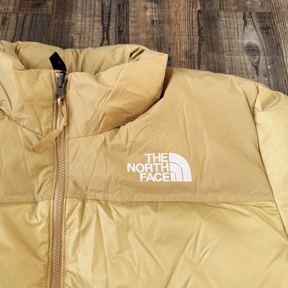 The North Face 3XL Womens 1996 Retro Nuptse 700 Down Puffer Jacket "Khaki Stone" - Picture 11 of 15